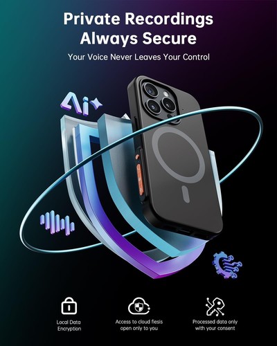AI Voice Recorder Phone Case for iPhone 15 Pro Max - photo 5