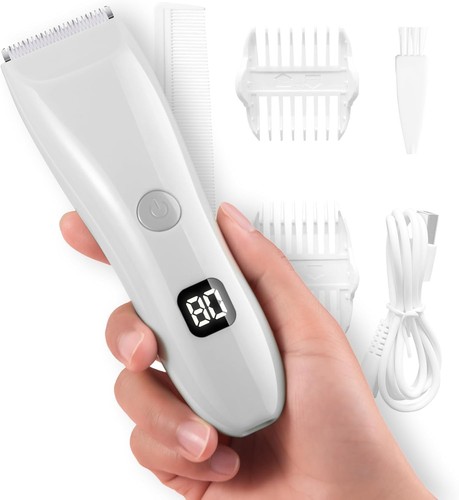 Bikini Trimmer for Women, Electric Pubic & Body Hair Trimmer