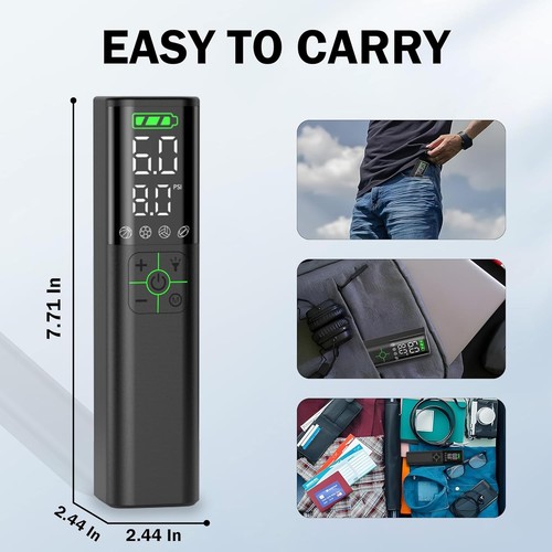 Electric Ball Pump for Sport Ball, 2000mAh 15 PSI Portable - photo 5