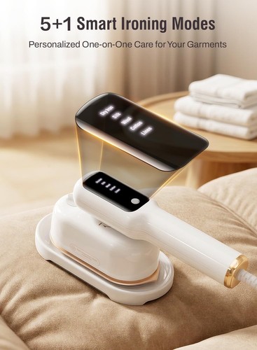 2-in-1 Handheld Garment Steamer & Iron 1200W Portable - photo 5