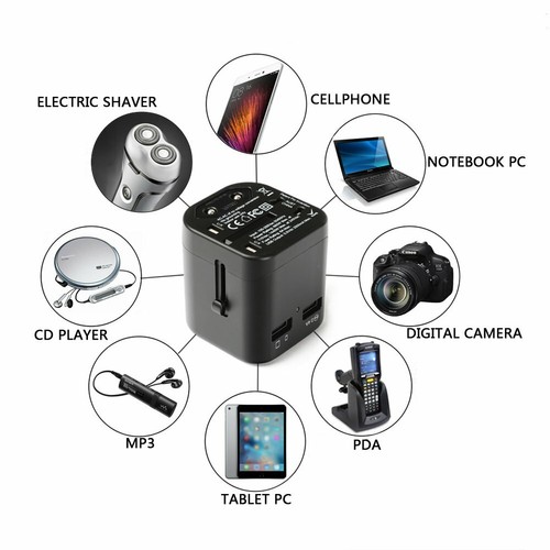 Travel Adapter All-in-one International Power Plug - photo 3