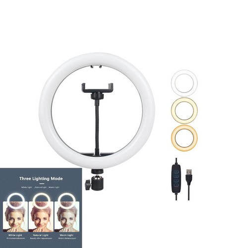 12 inch LED Selfie Ring Light with Phone Holder