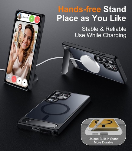 Magnetic Case for Samsung Galaxy S25 Ultra with Stand - photo 3