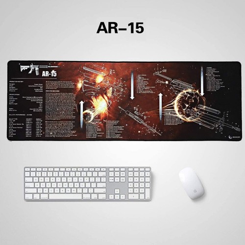 AR-15 XXL Soft Gaming Mouse Pad Keyboard Mat - photo 3