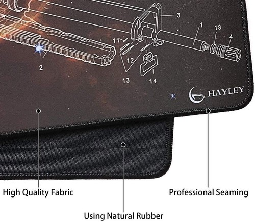 AR-15 XXL Soft Gaming Mouse Pad Keyboard Mat - photo 4