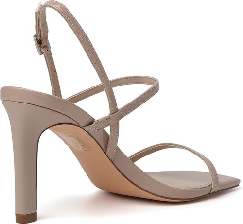 vivianly Women's Strappy Square Toe Heels - Size 6.5 - photo 4
