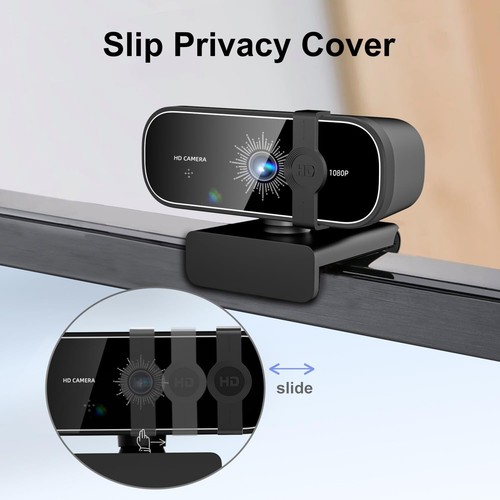 C28 1080P Webcam with Privacy Cover and Tripod Stand - photo 4