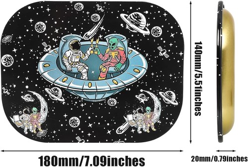 Metal Tray with Soft Magnetic Lid 7"x5.5" - photo 3