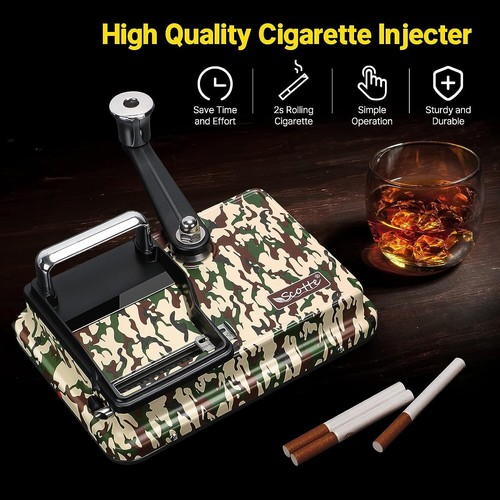 Manual Cigarette Rolling Machine Tobacco Injector 8mm - photo 5
