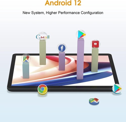 10" Tablet with Android 12 OS, 2GB RAM 32GB ROM - photo 3