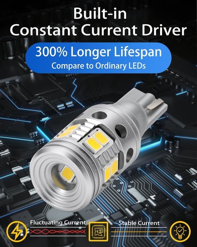 921 LED Reverse Light Bulb Back Up Lamp Super Bright T15 - photo 2