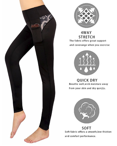 Womens Capri Leggings with Pockets Yoga Pants - photo 2