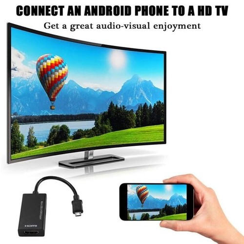 Micro USB to HDMI Adapter, 1080p MHL Adapter Cable - photo 5