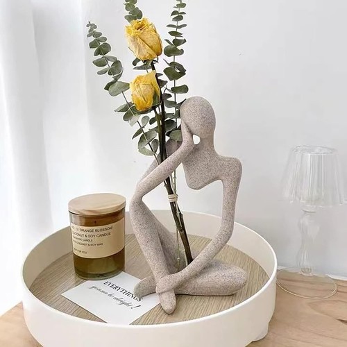 The Thinker Statue, Modern Home Decor Accents - photo 2