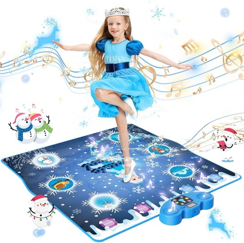 Dance Mat, Ice and Snow 6-Button Princess Dance Mat
