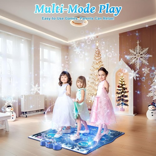 Dance Mat, Ice and Snow 6-Button Princess Dance Mat - photo 3