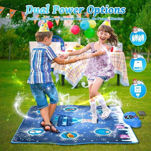Dance Mat, Ice and Snow 6-Button Princess Dance Mat - photo 4
