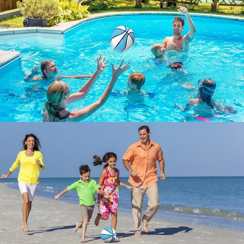 2 Pack Pool Basketball - 7inch, Waterproof Ball - photo 3