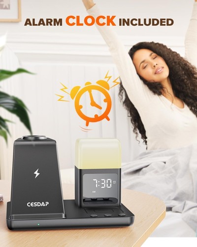 6-in-1 Wireless Charging Station for Apple Devices - photo 2