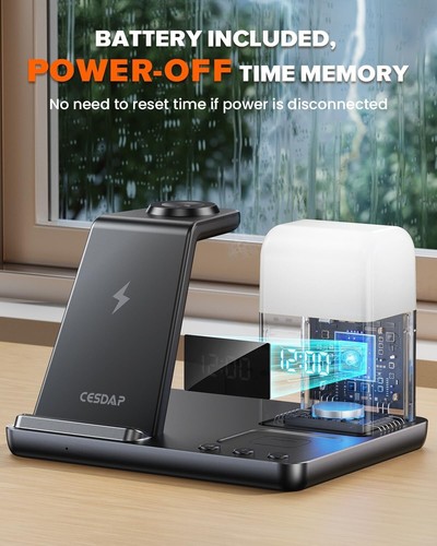 6-in-1 Wireless Charging Station for Apple Devices - photo 4