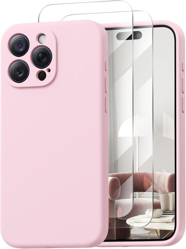 Magnetic iPhone 15 Pro Case with MagSafe & Screen Protectors