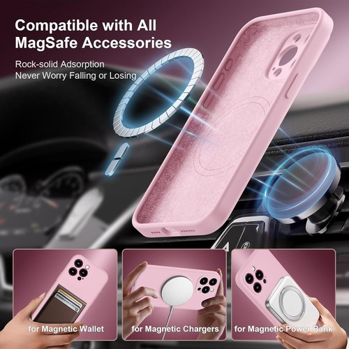 Magnetic iPhone 15 Pro Case with MagSafe & Screen Protectors - photo 2
