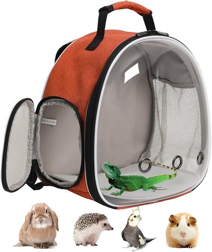 Clear Guinea Pig Backpack Carrier