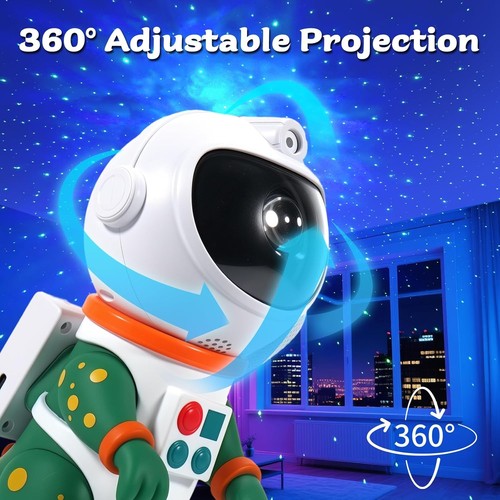 Galaxy Star Projection Night Light, Dragon Astronaut Projector - photo 5