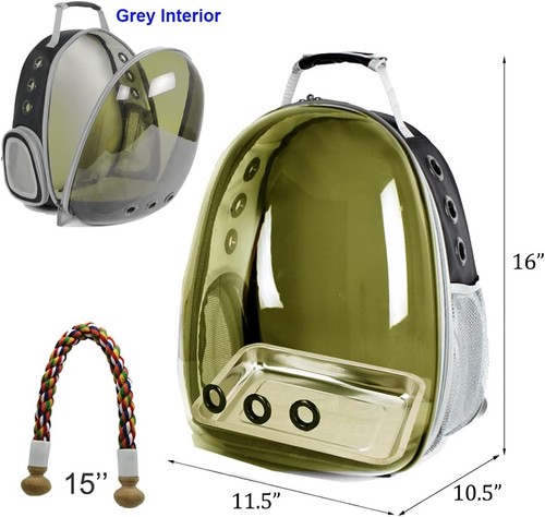 Bird Travel Carrier Backpack - Polarized Tinted Space Capsule - photo 2