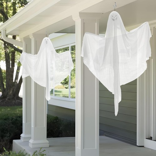 2Pack Halloween Ghosts Decorations with LED Lights - photo 5