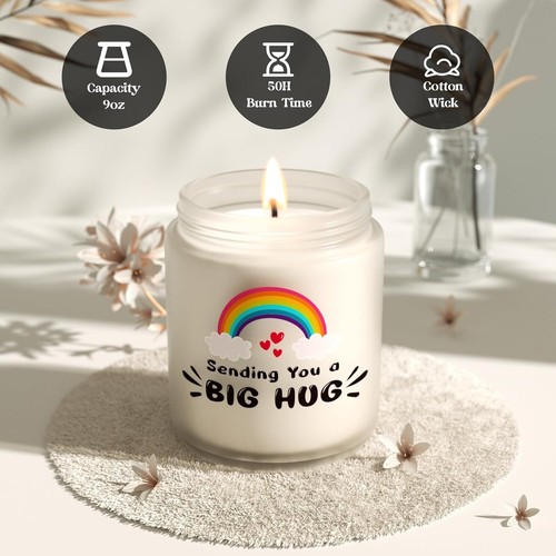 Lavender Scented Candle - 'Sending You A Big Hug' Gift - photo 4