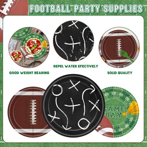 Football Party Supplies Decor Kit for 24 Guests - photo 3