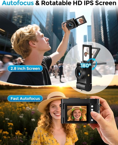 4K Digital Camera 50MP Autofocus Vlogging Camera - photo 4
