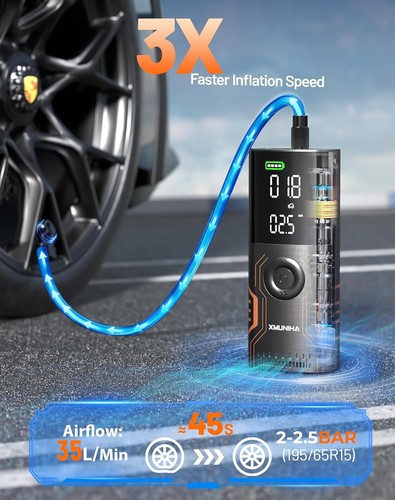 Portable Tire Inflator Air Compressor - Smart APP Control - photo 4