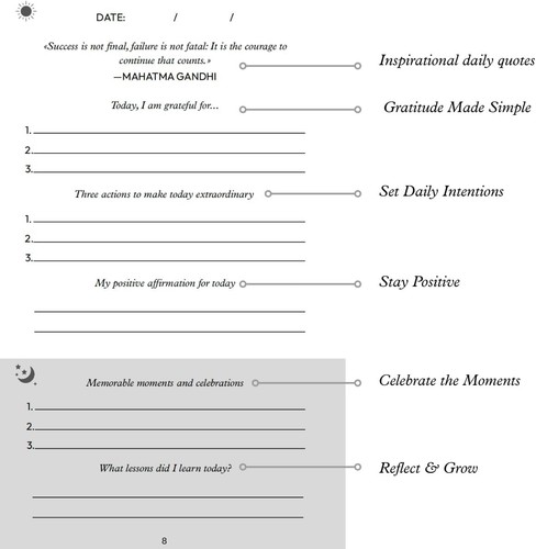 Gratitude Journal  – 300 Seconds Daily Reflection - photo 4