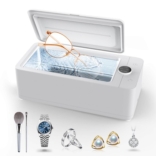 Ultrasonic Jewelry Cleaner, 50KHz Professional Machine
