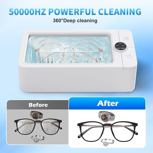 Ultrasonic Jewelry Cleaner, 50KHz Professional Machine - photo 2