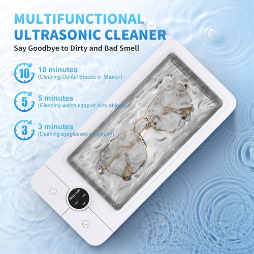 Ultrasonic Jewelry Cleaner, 50KHz Professional Machine - photo 3