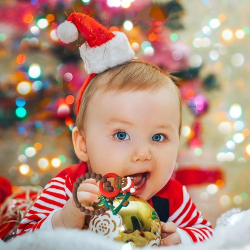Christmas Baby Silicone Teether Tree and Bear 2-Pack - photo 4