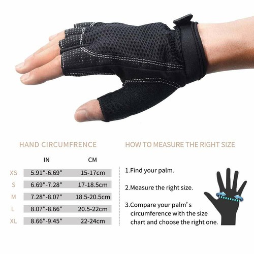 SABLE Versatility Workout Gloves - Full Palm Protection (M) - photo 2