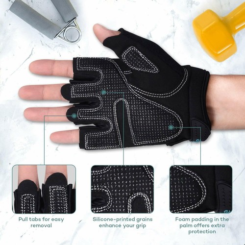 SABLE Versatility Workout Gloves - Full Palm Protection (M) - photo 4