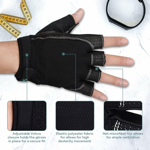 SABLE Versatility Workout Gloves - Full Palm Protection (M) - photo 5