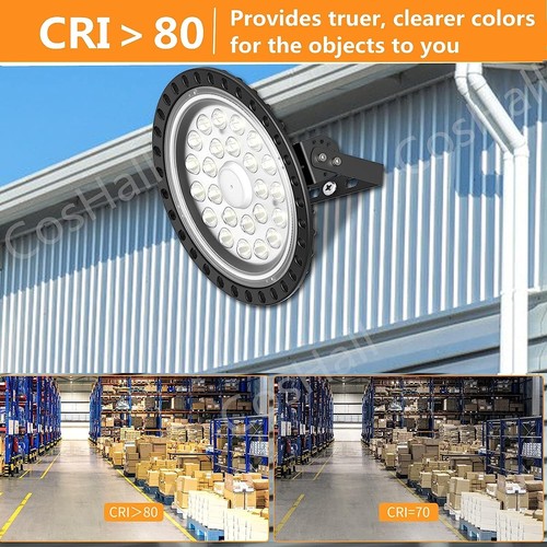 100W UFO LED High Bay Light 10000LM for Warehouse - photo 4