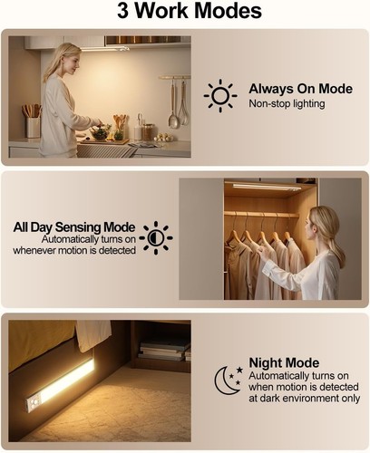 Under Cabinet Lighting, LED Motion Sensor Light (12 inches) - photo 3