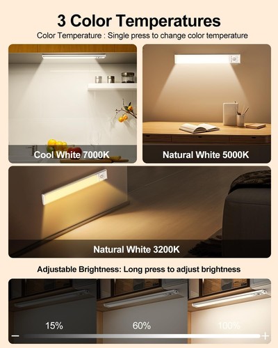 Under Cabinet Lighting, LED Motion Sensor Light (12 inches) - photo 4