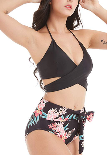 Women’s Sexy Low Waist Bandage Bikini Swimsuit - Size Small - photo 3