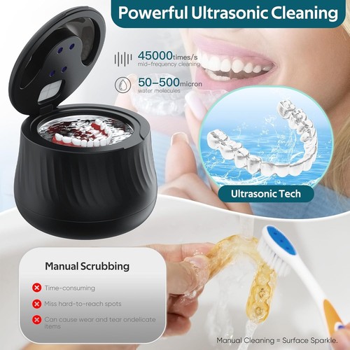 Ultrasonic Retainer Cleaner Machine - 45kHz 200ML - photo 2