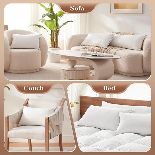 Memory Foam 14 x 36 Inch Throw Pillow Insert - photo 2
