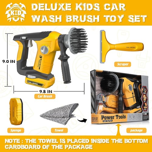 Kids Clean Car Wash Toy - Electric Car Wash Brush - photo 2