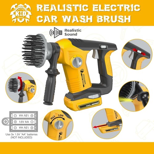 Kids Clean Car Wash Toy - Electric Car Wash Brush - photo 4